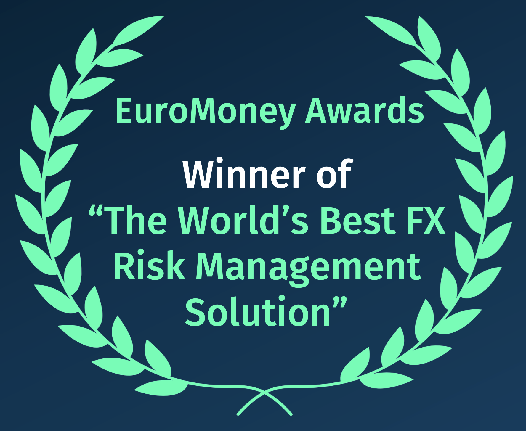 EuroMoney Awards - The World's Best FX Risk Management Solution 2024